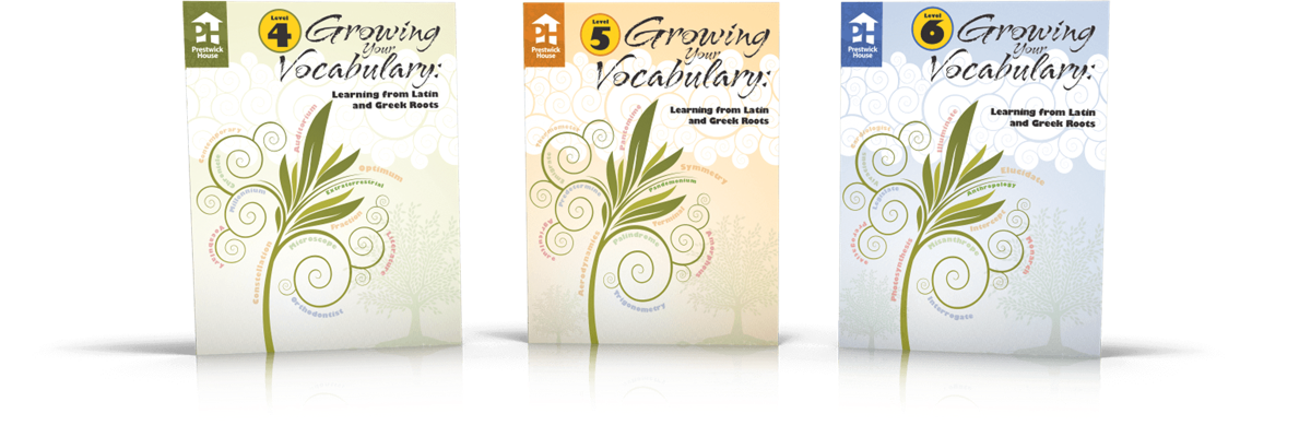 Growing Your Vocabulary books